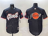Men's San Francisco Giants Team Big Logo Anthracite 2025 City Connect Limited Stitched Jersey,baseball caps,new era cap wholesale,wholesale hats